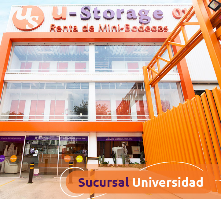 Sucursal Universidad UStorage Renta de Minibodegas