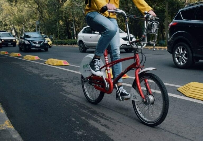 Carril de Bicis en CDMX