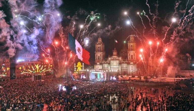 Zócalo de CDMX "El Grito"